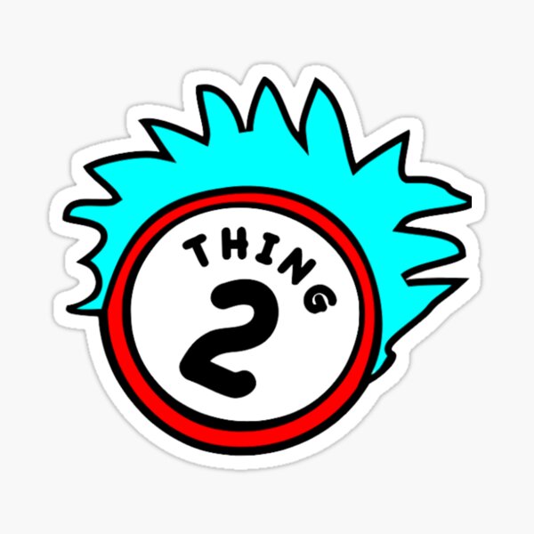 thing-1-thing-2-sticker-for-sale-by-moullknoz-redbubble for Free Thing One And Thing Two Printables Thing 1 Thing 2