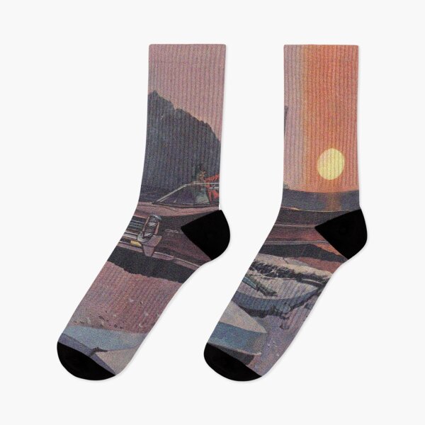 Item preview, Sunset Romance - Retrofuturism designed and sold by hashvagabond.