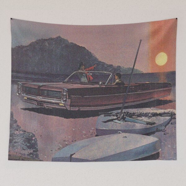 Item preview, Sunset Romance - Retrofuturism designed and sold by hashvagabond.