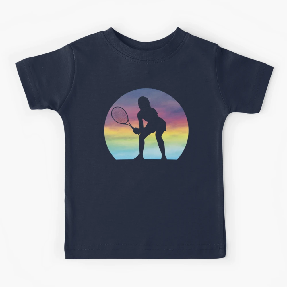 Women's Tennis Player Silhouette Girls Cute Tennis Lover