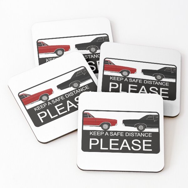 Item preview, Keep a safe distance. designed and sold by safetyguide.