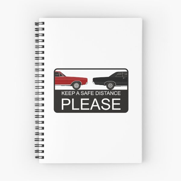 Item preview, Keep a safe distance. designed and sold by safetyguide.