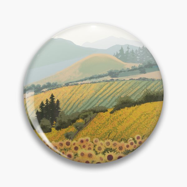 Item preview, Sunflower field designed and sold by bone_voiture.