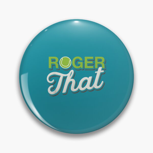 Item preview, Roger that - Funny Tennis    designed and sold by baxtersaul5362.