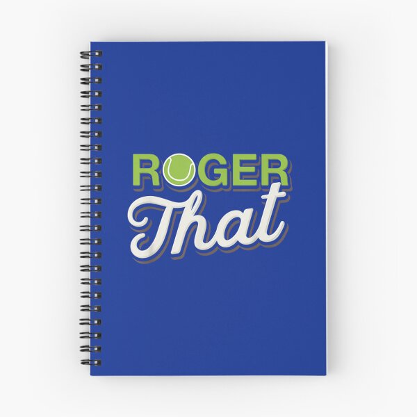 Item preview, Roger that - Funny Tennis    designed and sold by baxtersaul5362.