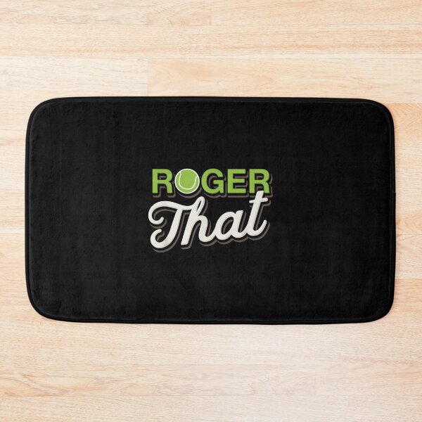 Item preview, Roger that - Funny Tennis    designed and sold by baxtersaul5362.
