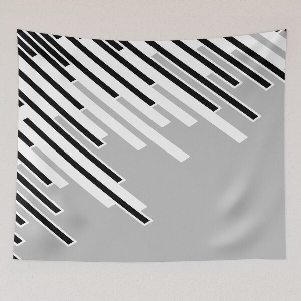 Item preview, Abstract geometric pattern - gray designed and sold by K.S ART.