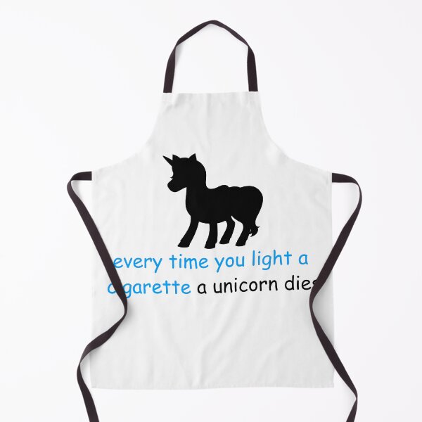 Item preview, Every Time You Light A Cigarette A Unicorn Dies designed and sold by the--best-art.