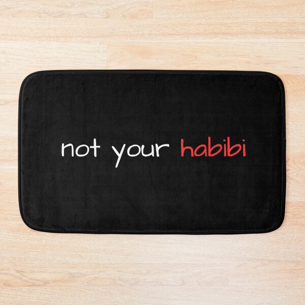 Item preview, Not your habibi cool typography  designed and sold by garniturex.
