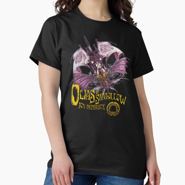 Artikel-Vorschau von Jon Anderson Olias von Sunhillow T-Shirt / Dunkel, designt und verkauft von Retro Prog TShirt.