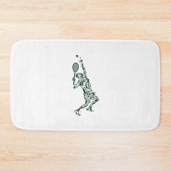 Item preview, Tennis T Shirt - Player Positions Balls Racket in drawing   designed and sold by baxtersaul5362.