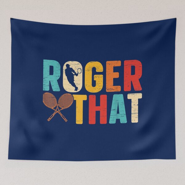 Item preview, Vintage roger that tennis player   designed and sold by baxtersaul5362.