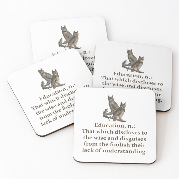 Item preview, Education Noun - Education Quote   designed and sold by CrankyOldDude.
