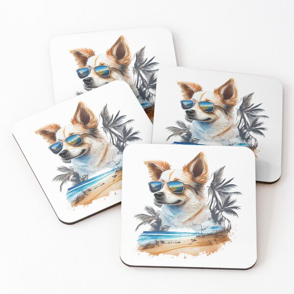 Item preview, Dog on vacation designed and sold by Ink and Wink.