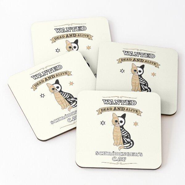 Item preview, Schrödinger's cat (Wanted Dead AND Alive) designed and sold by Lyubomir Emilov Gizdov.
