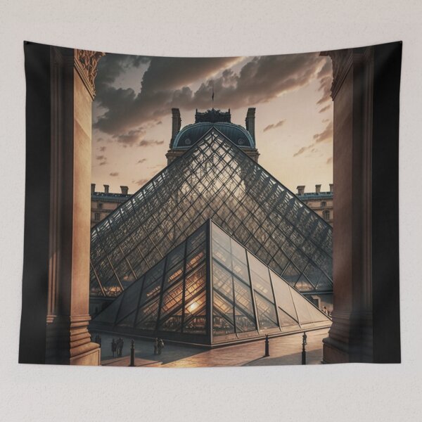 Item preview, Paris - The Louvre designed and sold by AB9-Designs.