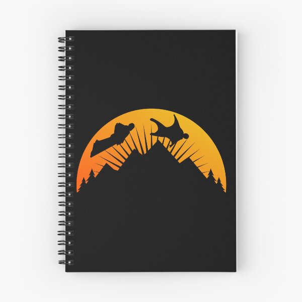Item preview, Wingsuit flying Base Jumping Skydiving Mountains Peak designed and sold by TastefulTees.