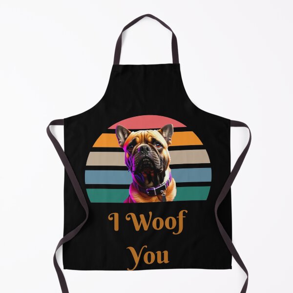 Aperçu de l'œuvre I Woof You / Vintage Dog / Conception d'amoureux des animaux de compagnie créée et vendue par DelMoore93.