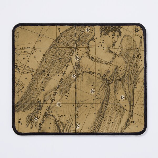 Item preview, Virgo Zodiac Constellation Star Map, Tan designed and sold by notsweettea.