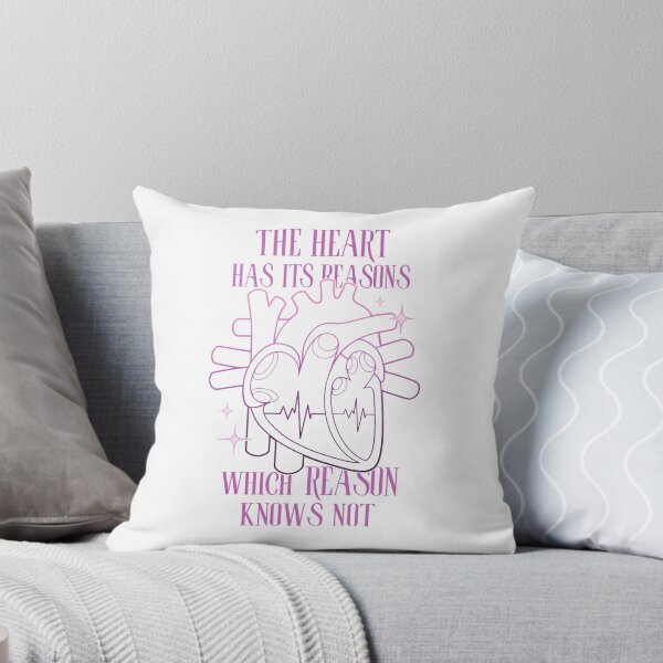 Item preview, The Heart Has Its Reasons Which Reason Knows Not (Human Heart Purple Gradient) designed and sold by ObsidianDaz.