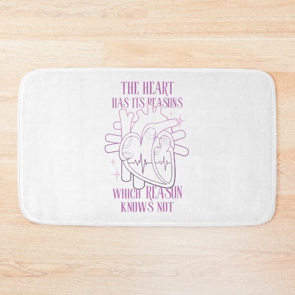 Item preview, The Heart Has Its Reasons Which Reason Knows Not (Human Heart Purple Gradient) designed and sold by ObsidianDaz.