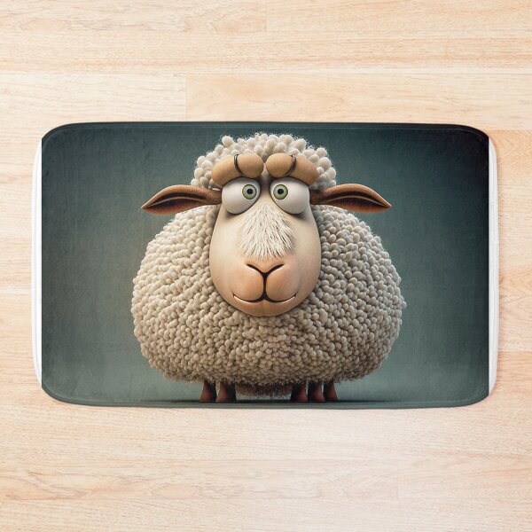 Item preview, caricature of a sheep designed and sold by Dimitri Haeck.