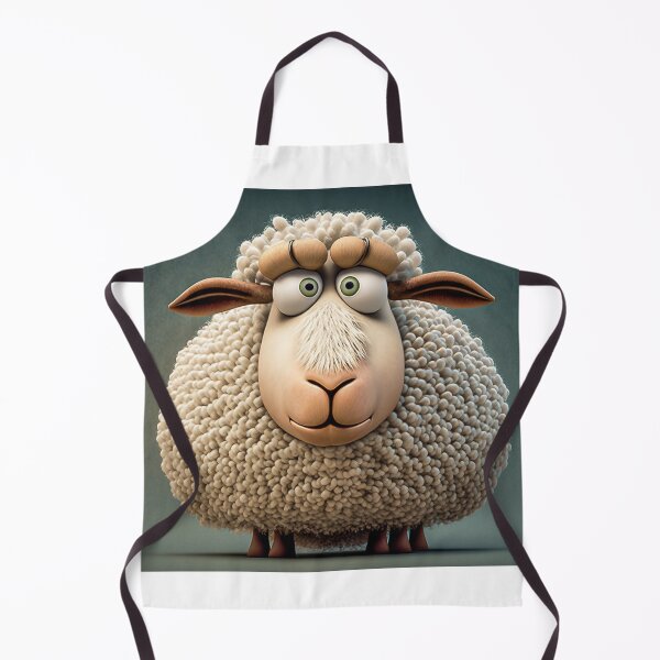 Item preview, caricature of a sheep designed and sold by Dimitri Haeck.