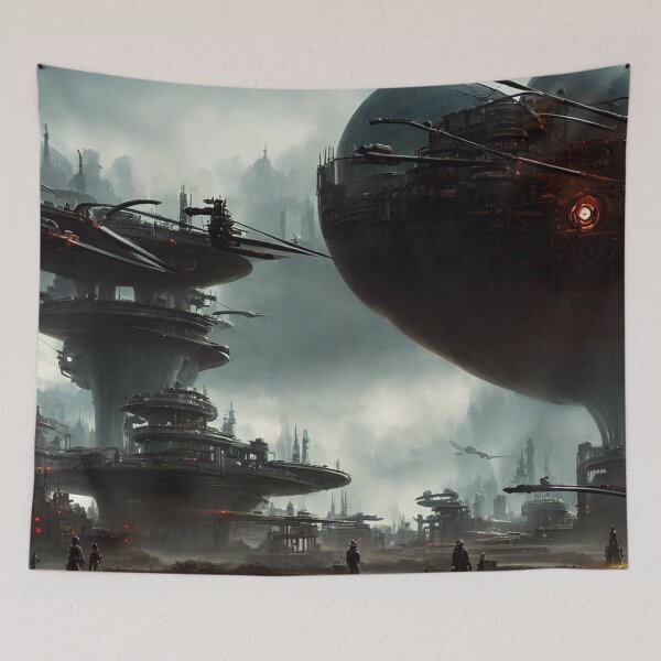 Item preview, Cyberpunk City XXXIII designed and sold by Hyper-Store.
