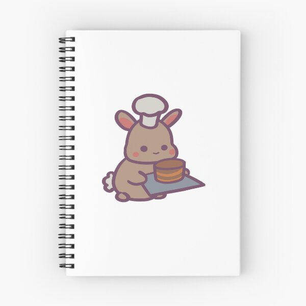 Item preview, Cute Bunny Chef Bakes a Cake designed and sold by ThumboArtBumbo.