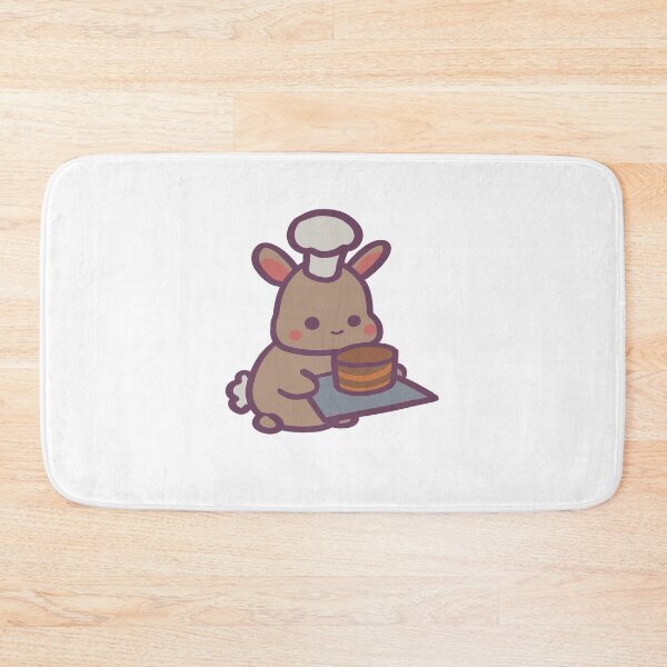 Item preview, Cute Bunny Chef Bakes a Cake designed and sold by ThumboArtBumbo.