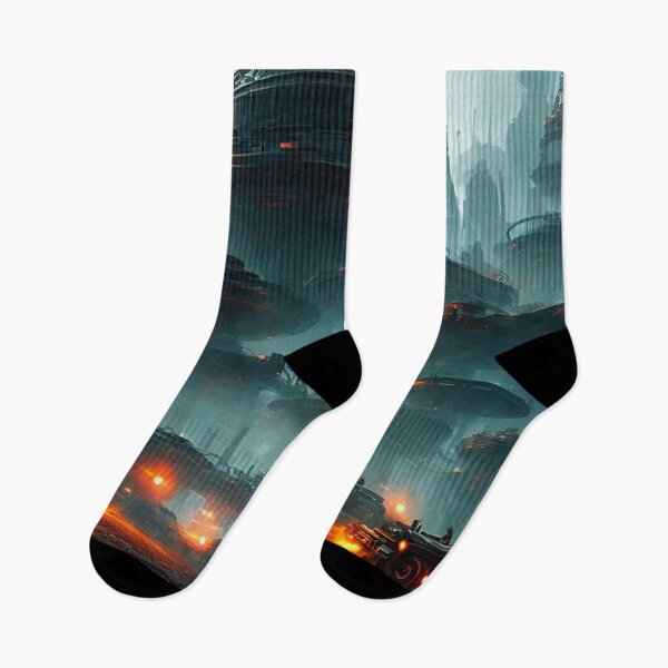 Item preview, Cyberpunk City XXXIV designed and sold by Hyper-Store.