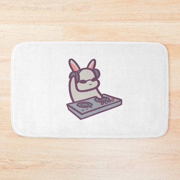 Item preview, Cute Bunny Rabbit DJ designed and sold by ThumboArtBumbo.