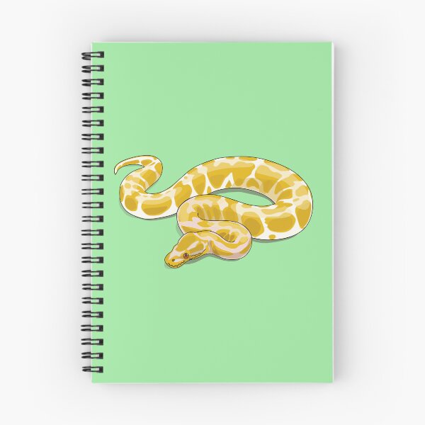 Item preview, Burmese python snake cartoon illustration designed and sold by Misscartoon.