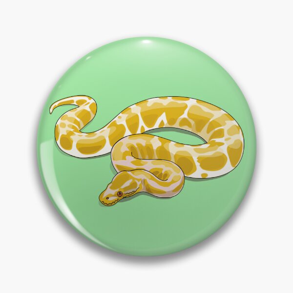 Item preview, Burmese python snake cartoon illustration designed and sold by Misscartoon.