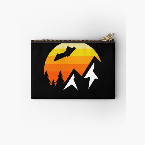 Item preview, Wingsuit flying Base Jumping Skydiving Mountains Peak designed and sold by TastefulTees.