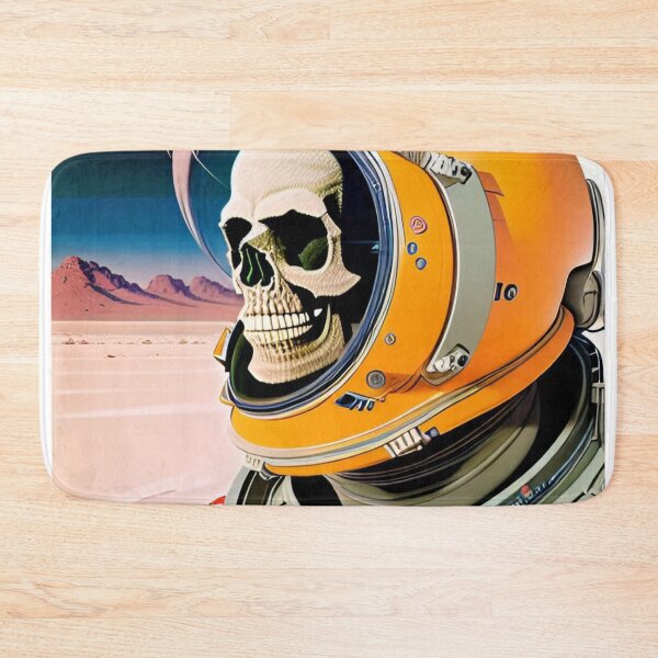 Item preview, Retro Horror Astronaut Skull 11 designed and sold by Benito Del Ray.