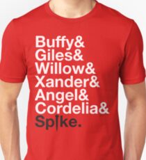 BUFFY THE VAMPIRE SLAYER AND SCOOBY GANG Unisex T-Shirt