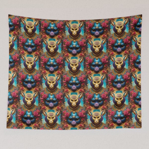 Item preview, Gold Monkey with Blue Monkey designed and sold by HenryMaster.