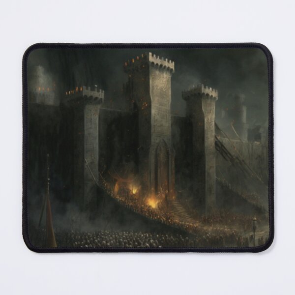 Item preview, Epic Medieval Battle & Castle Siege - Fantasy Art designed and sold by FantasyFusion.