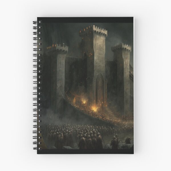 Item preview, Epic Medieval Battle & Castle Siege - Fantasy Art designed and sold by FantasyFusion.