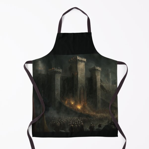 Item preview, Epic Medieval Battle & Castle Siege - Fantasy Art designed and sold by FantasyFusion.