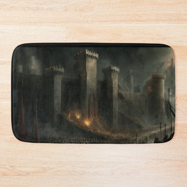 Item preview, Epic Medieval Battle & Castle Siege - Fantasy Art designed and sold by FantasyFusion.