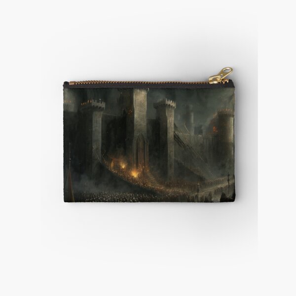 Item preview, Epic Medieval Battle & Castle Siege - Fantasy Art designed and sold by FantasyFusion.