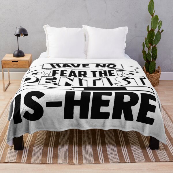 Item preview, HAVE NO FEAR THE DENTIST IS HERE designed and sold by SticerOcean.