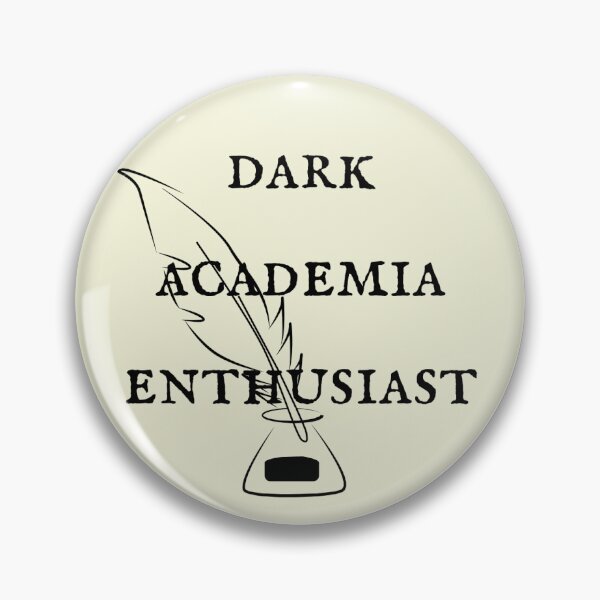 Item preview, Dark Academia Enthusiast Sticker designed and sold by afisstickerclub.