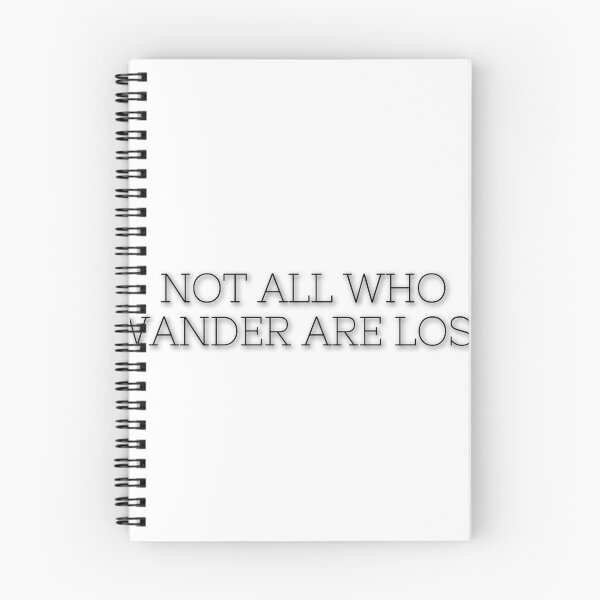 Item preview, Not all who wander are lost designed and sold by Michal Ogurcak.
