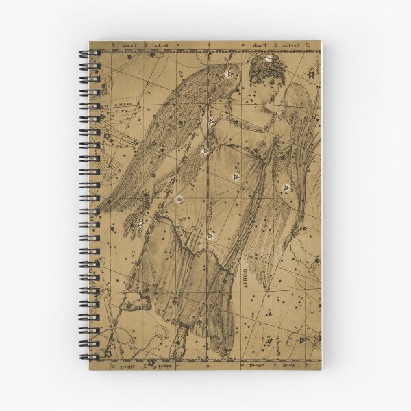 Item preview, Virgo Zodiac Constellation Star Map, Tan designed and sold by notsweettea.