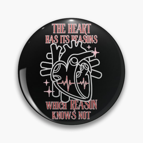 Item preview, The Heart Has Its Reasons Which Reason Knows Not (Human Heart in Grey and Red) designed and sold by ObsidianDaz.