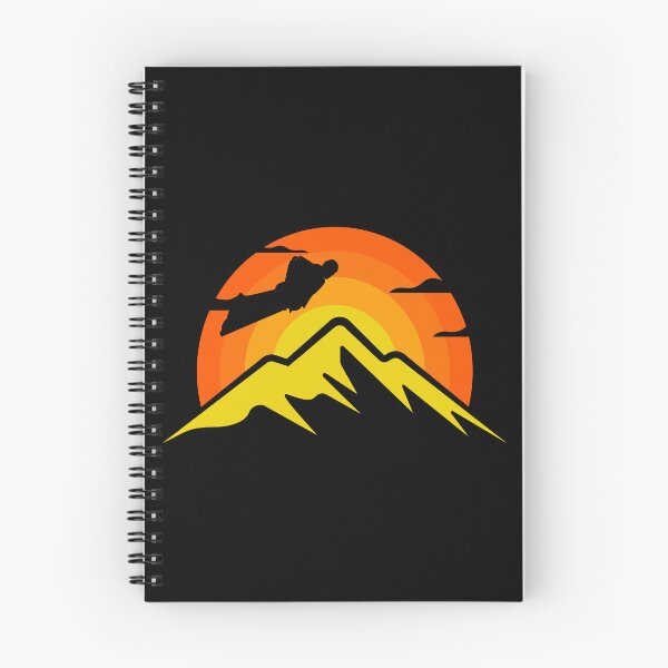 Item preview, Wingsuit flying Base Jumping Skydiving Mountains Peak designed and sold by TastefulTees.