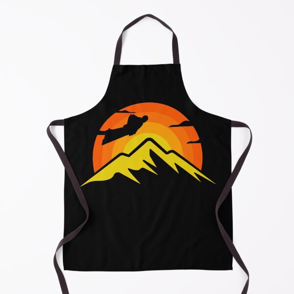 Item preview, Wingsuit flying Base Jumping Skydiving Mountains Peak designed and sold by TastefulTees.